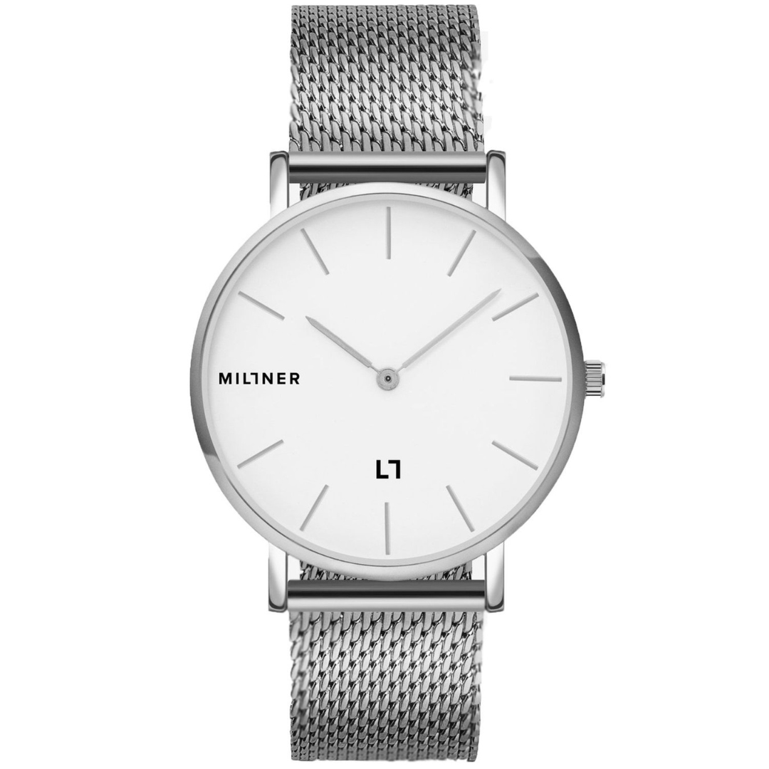 Millner Uhr 0010103 Mayfair Damen Silber-chronolounge