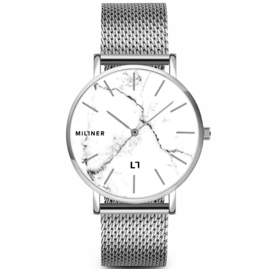 Millner Uhr 0010204 Camden Damen Silber-chronolounge