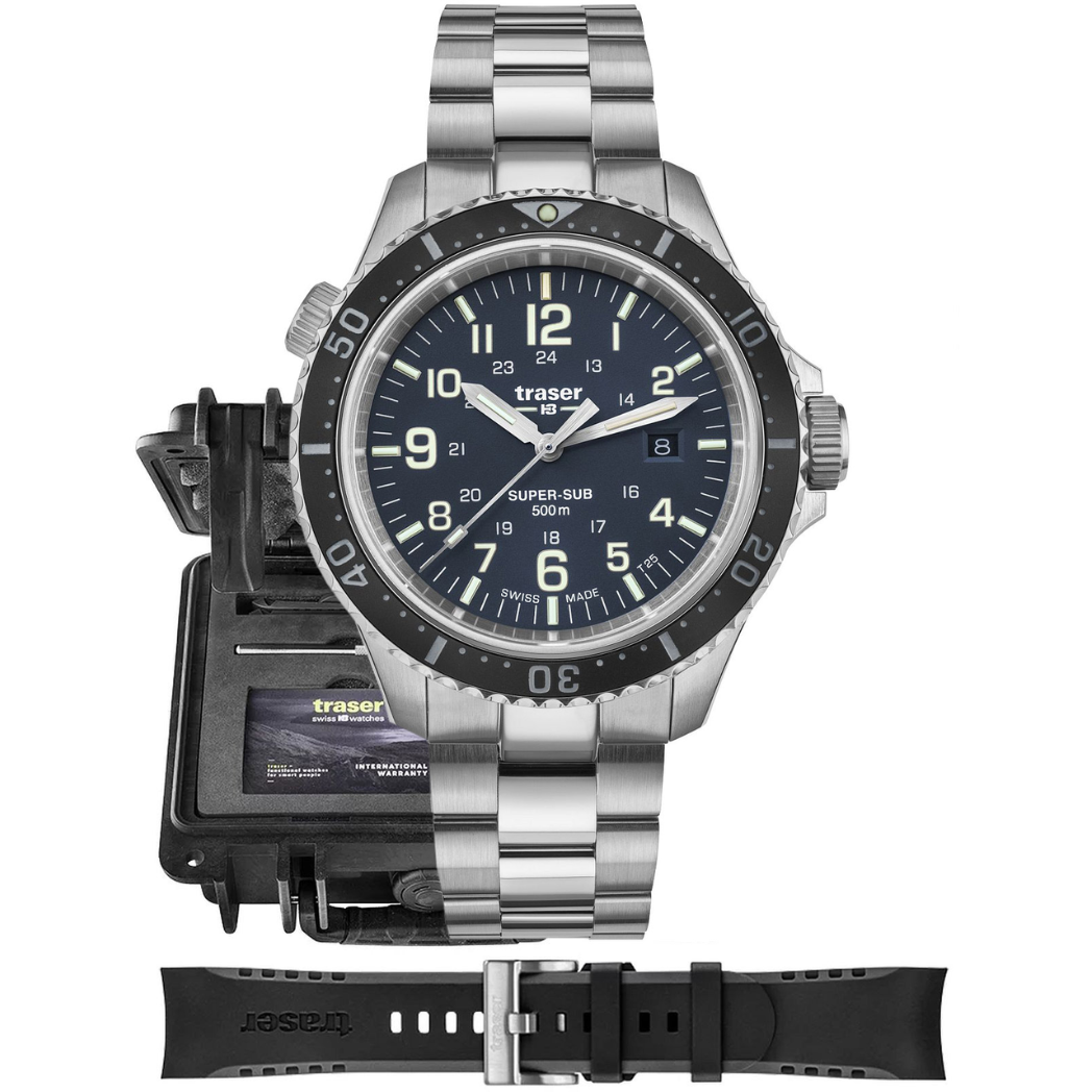 Traser P67 Diver Blue - 109373-chronolounge