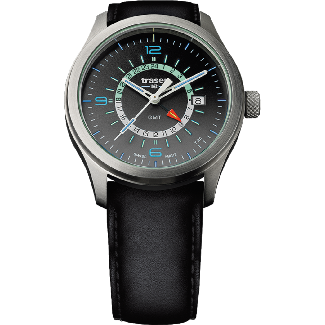 Traser P59 Aurora GMT Anthracite - 107231-chronolounge