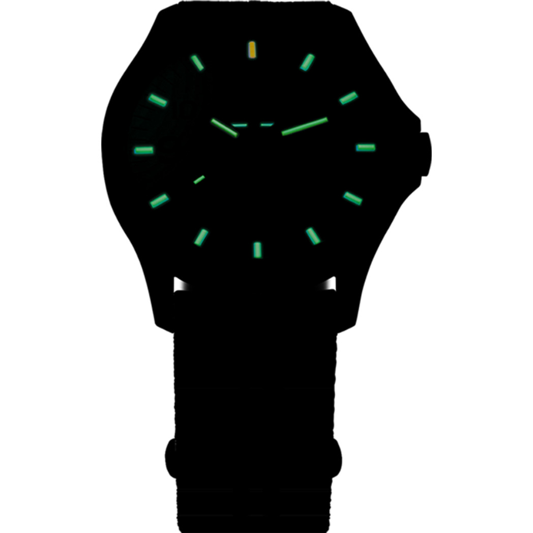 Traser P67 Officer Pro GunMetal Black/Lime - 107426-chronolounge