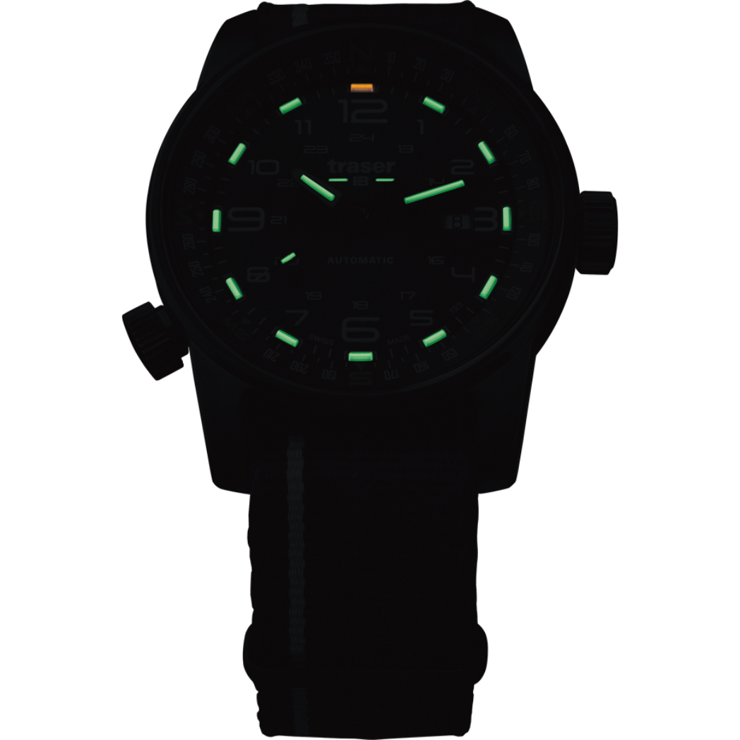 Traser P68 Pathfinder Automatic Black - 107718-chronolounge