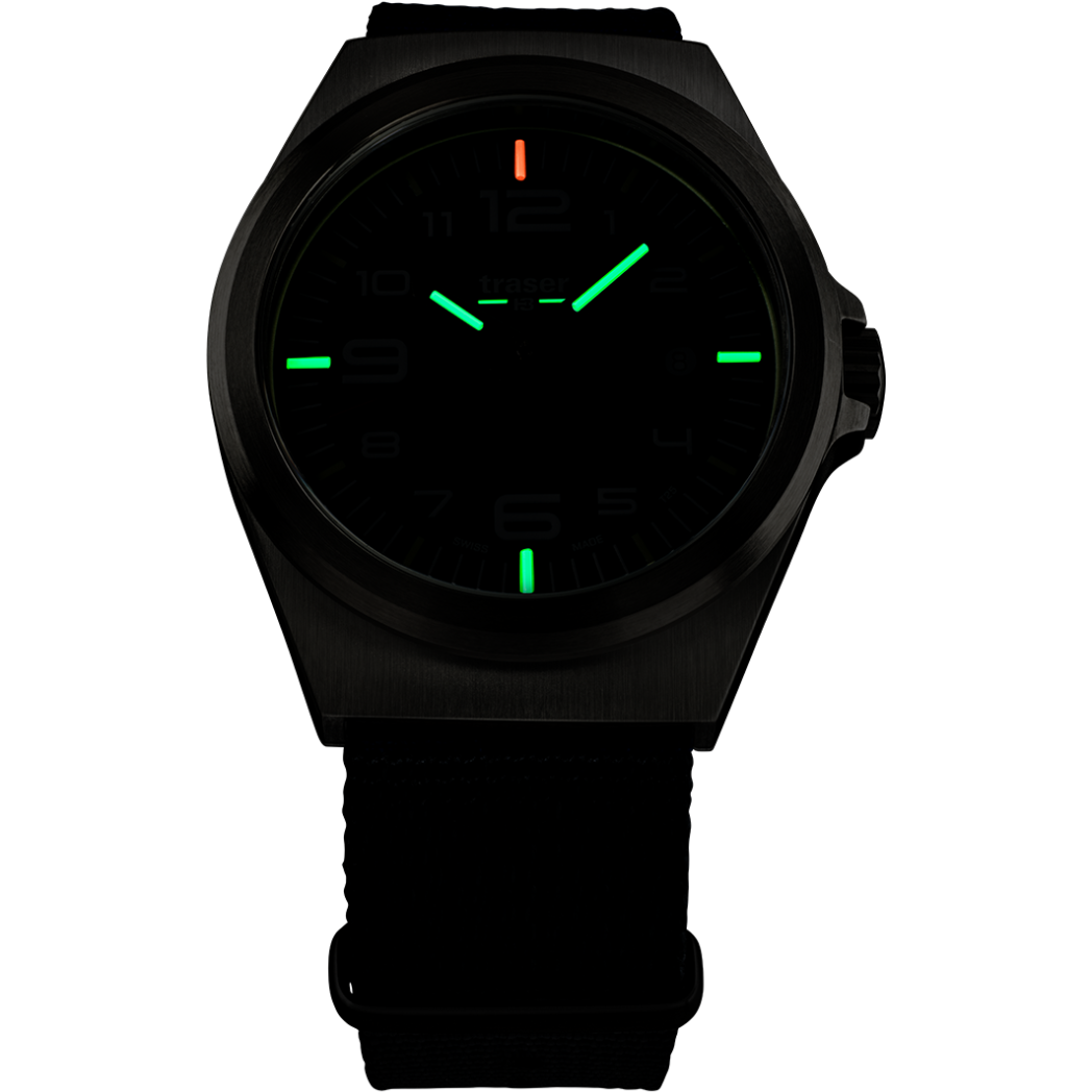 Traser P59 Essential M S/S Black - 108638-chronolounge