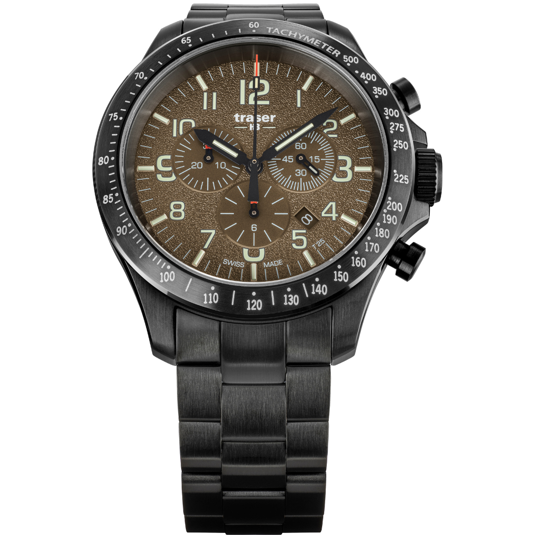 Traser P67 Officer Pro Chrono Khaki - 109460-chronolounge
