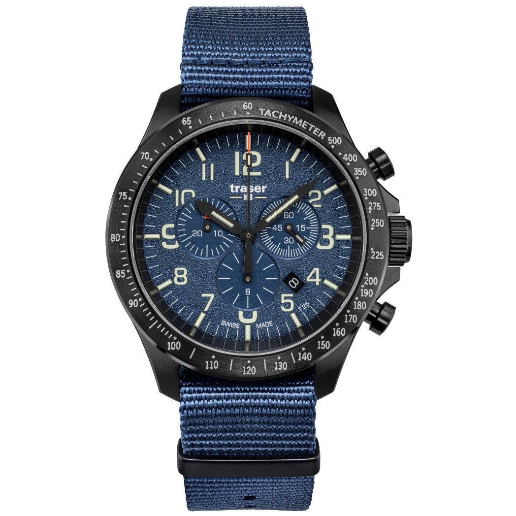 Traser P67 Officer Pro Chrono Blue - 109461-chronolounge