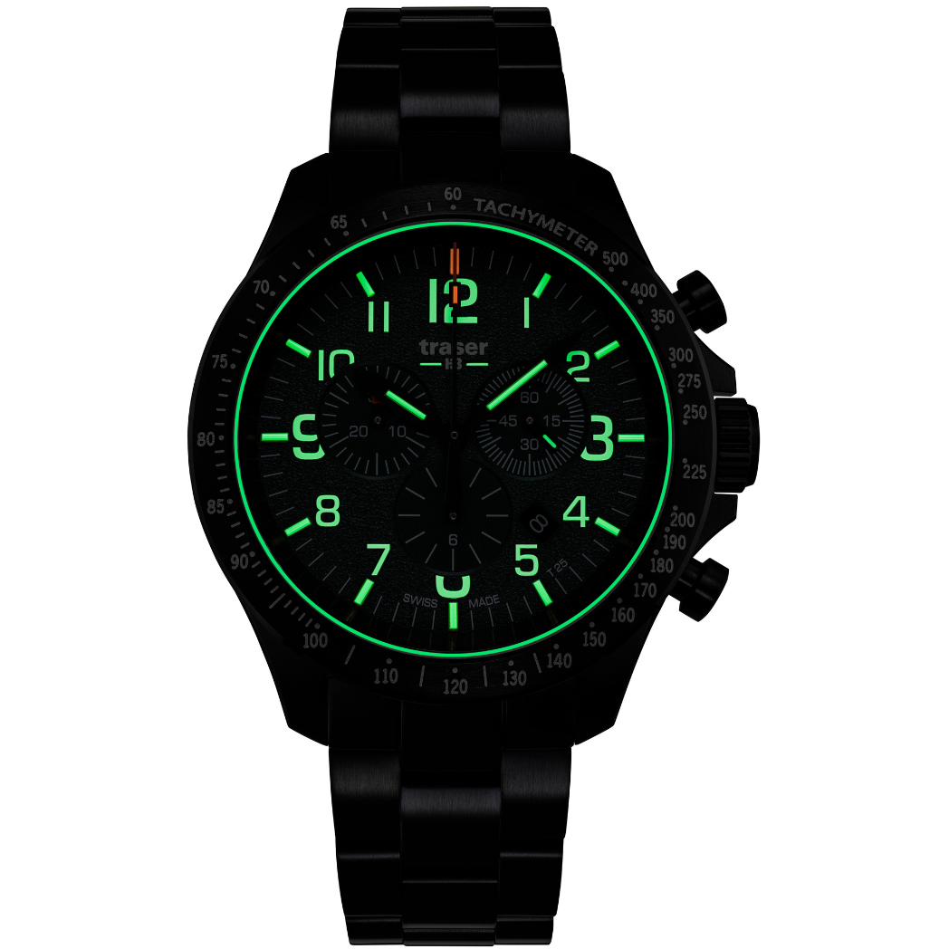 Traser P67 Officer Pro Chrono Green - 109464-chronolounge