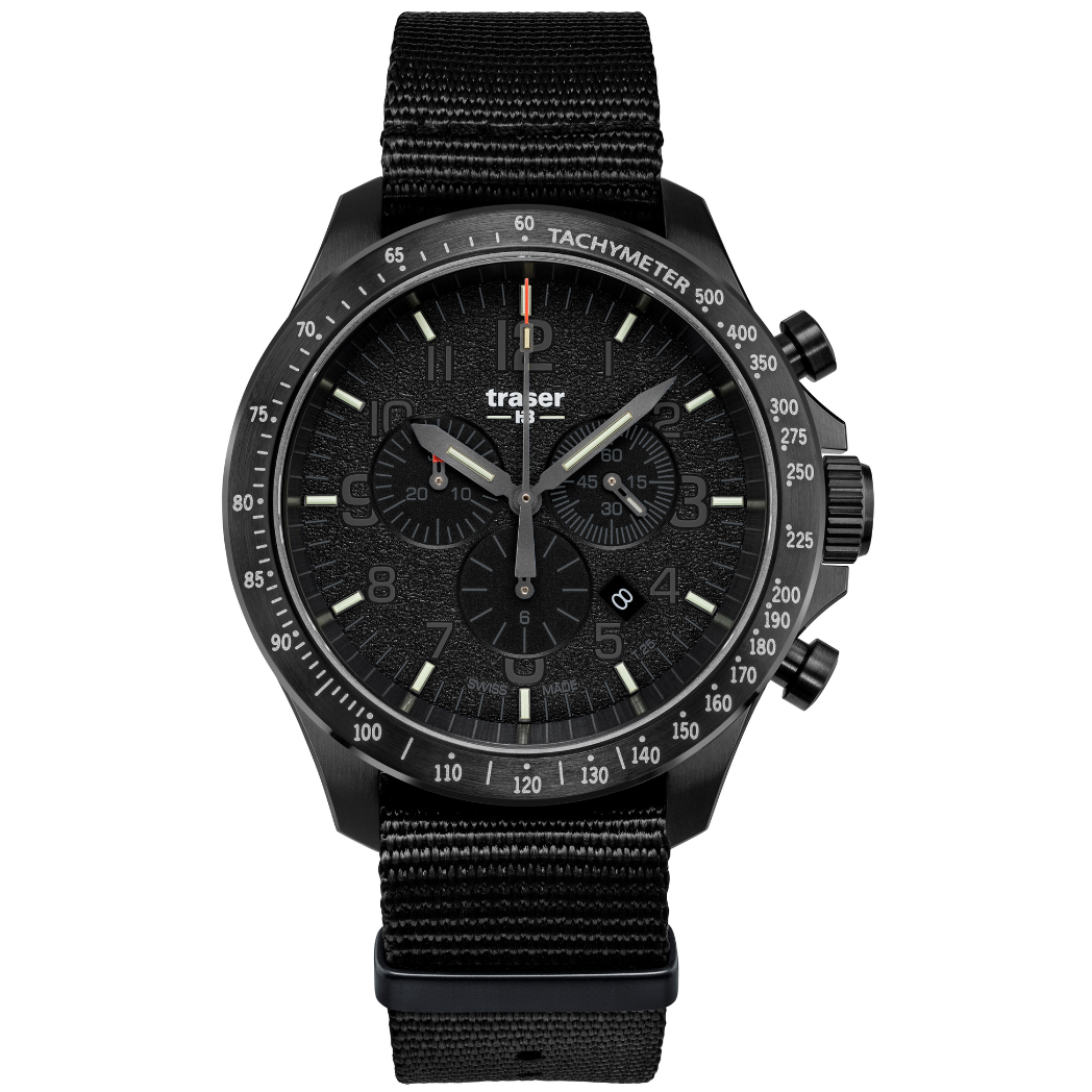 Traser P67 Officer Pro Chrono Black - 109465-chronolounge