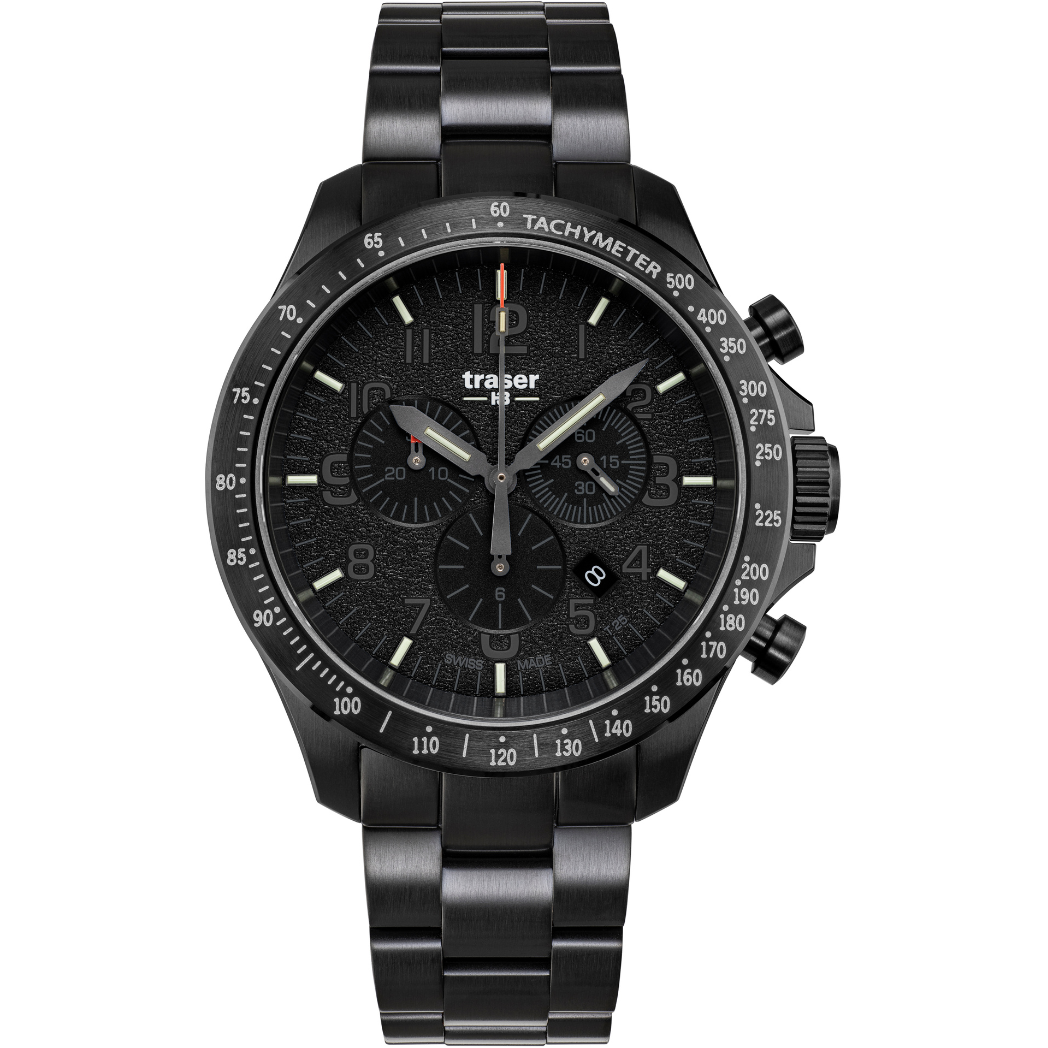 Traser P67 Officer Pro Chrono Black - 109466-chronolounge