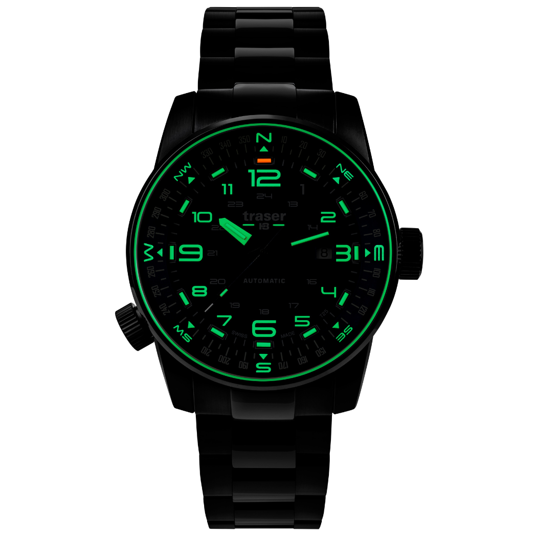 Traser P68 Pathfinder Automatic Black - 109522-chronolounge