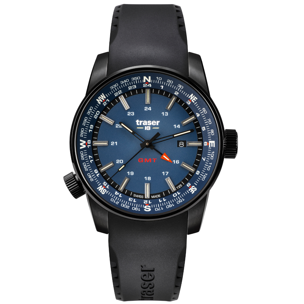 Traser P68 Pathfinder GMT Blue - 109743-chronolounge