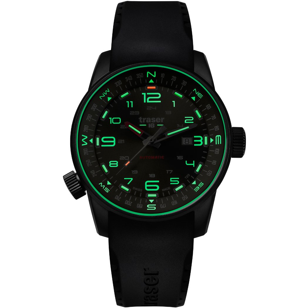 Traser P68 Pathfinder Automatic Green - 110457-chronolounge