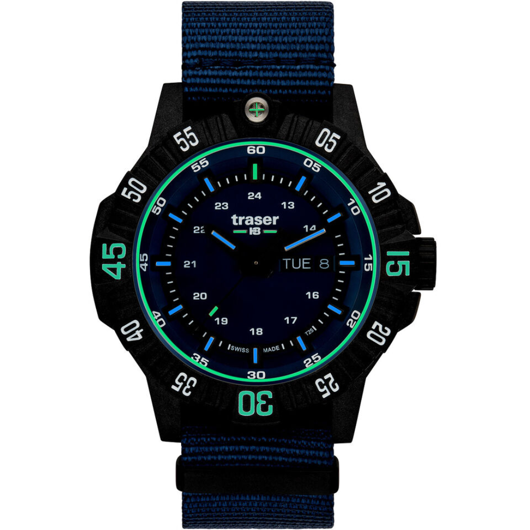 Traser P99 Q Tactical Blue - 110724-chronolounge