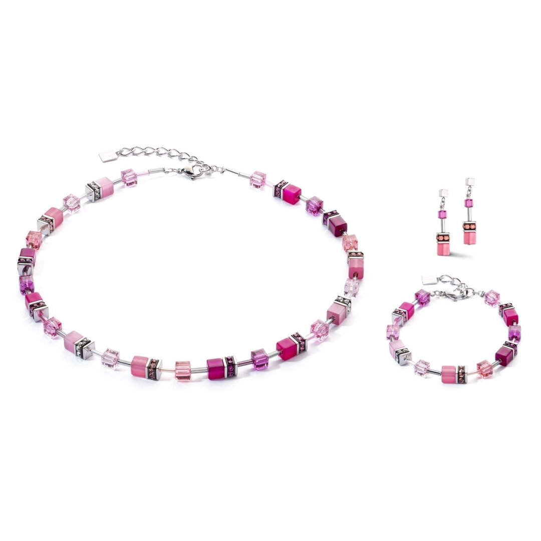 Coeur De Lion Kristall Armband Edelstahl - 201686064318-chronolounge