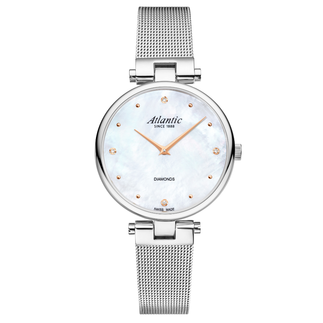 Atlantic Eleganz Royal Diamonds Edition | Edelstahl - 29044.41.07RMB-chronolounge