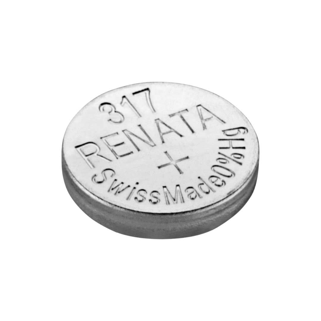Renata 317 (SR516SW) Knopfzellen Batterie Silberoxid-chronolounge