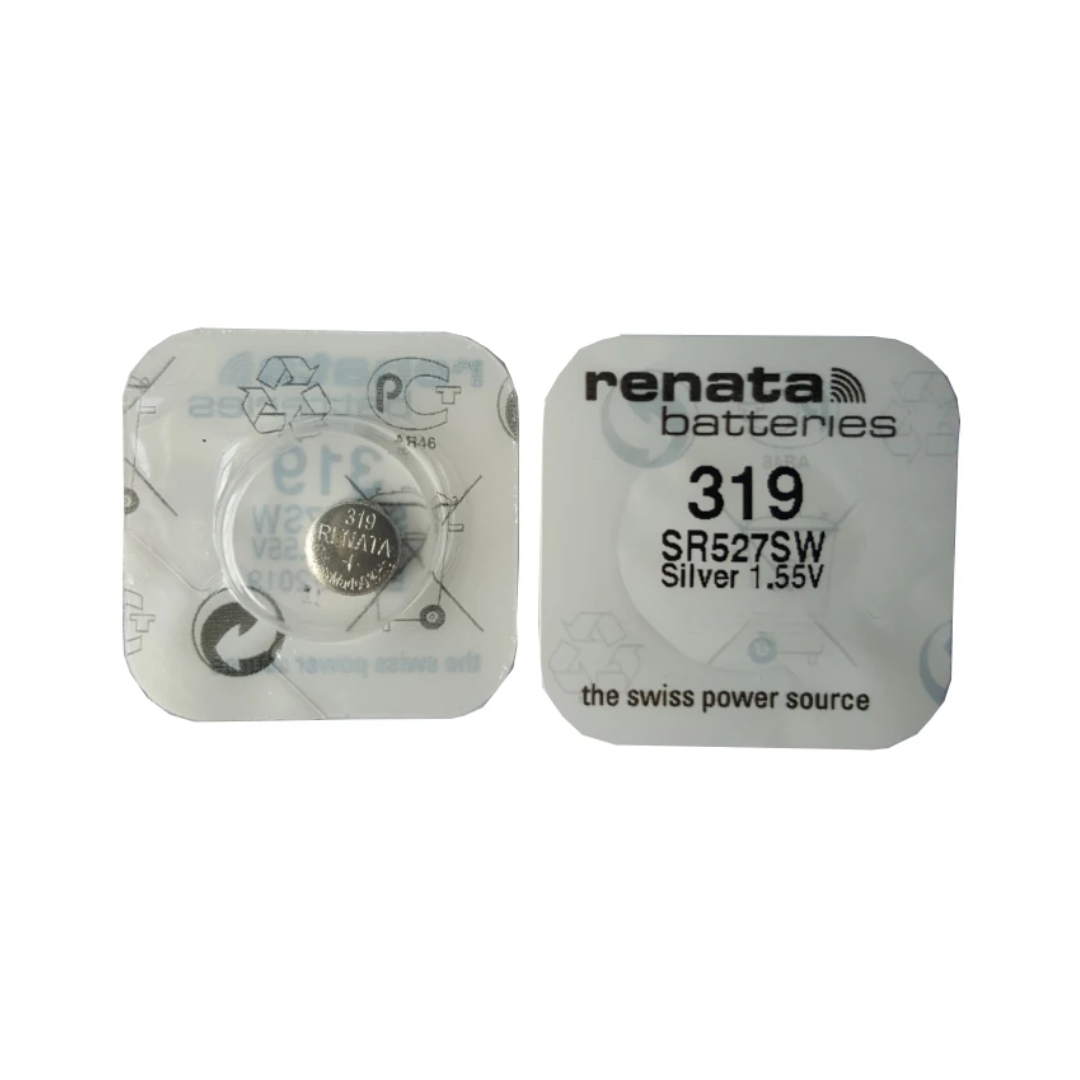 Renata 319 (SR527SW) Knopfzellen Batterie Silberoxid-chronolounge