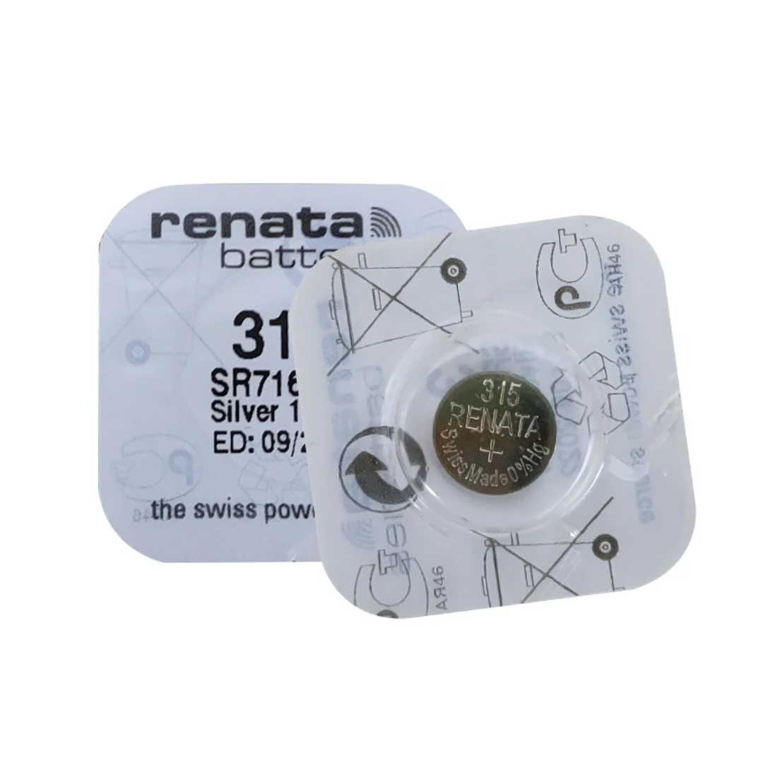 Renata 315 (SR716SW) Knopfzellen Batterie Silberoxid-chronolounge