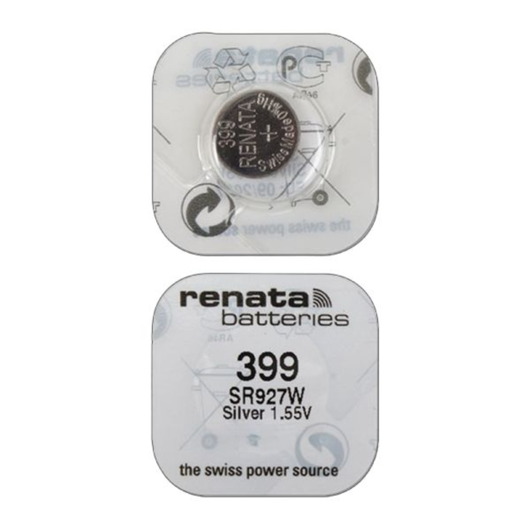 Renata 399 (SR927W) Knopfzelle Batterie Silberoxid-chronolounge