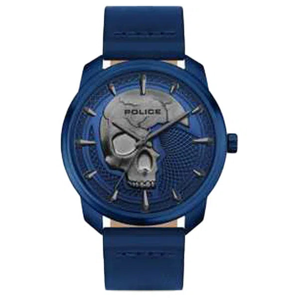 Police Uhr PL.15714JSBL/03B Herren Blau-chronolounge