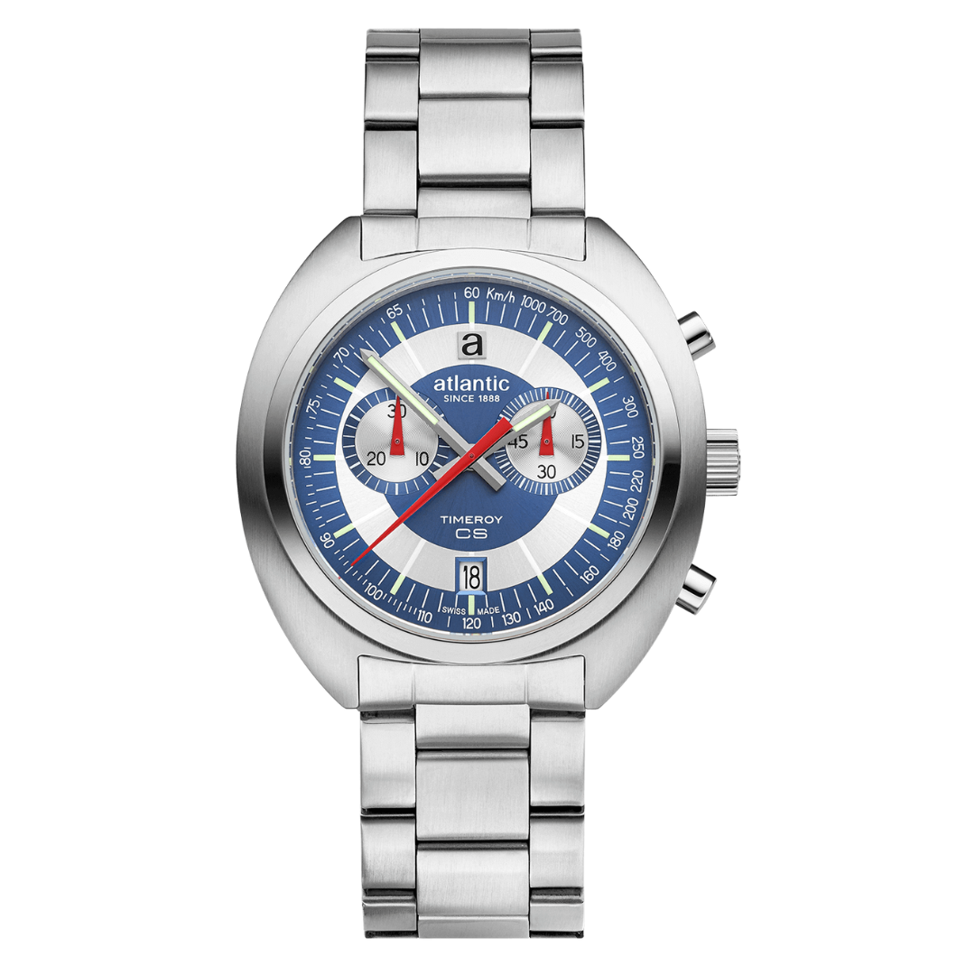 Atlantic Timeroy CS Chrono Blau Steel - 70467.41.55-chronolounge