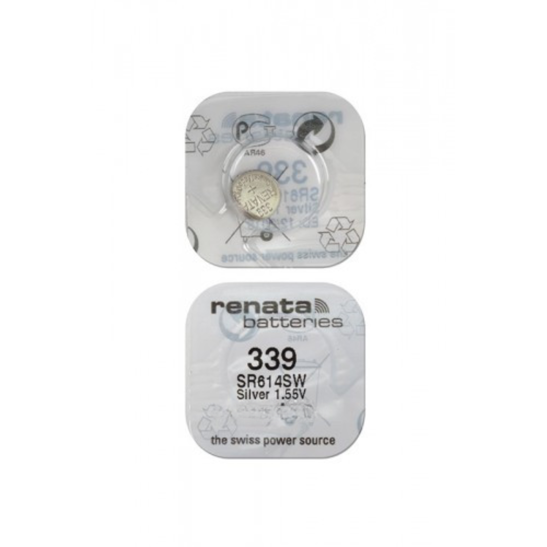 Renata 339 (SR614SW) Knopfzellen Batterie Silberoxid