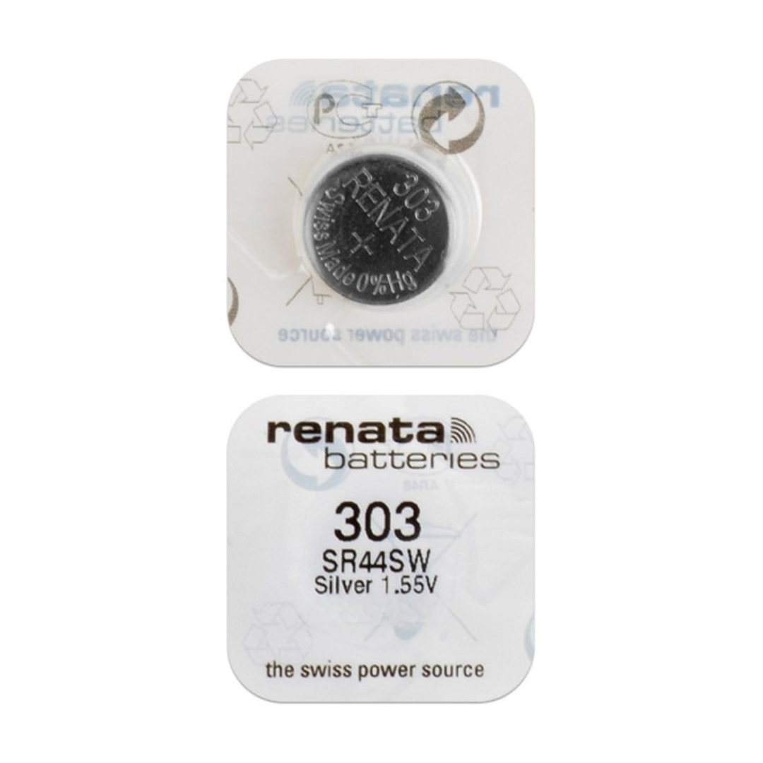 Renata 303 (SR44SW) Knopfzellen Batterie Silberoxid