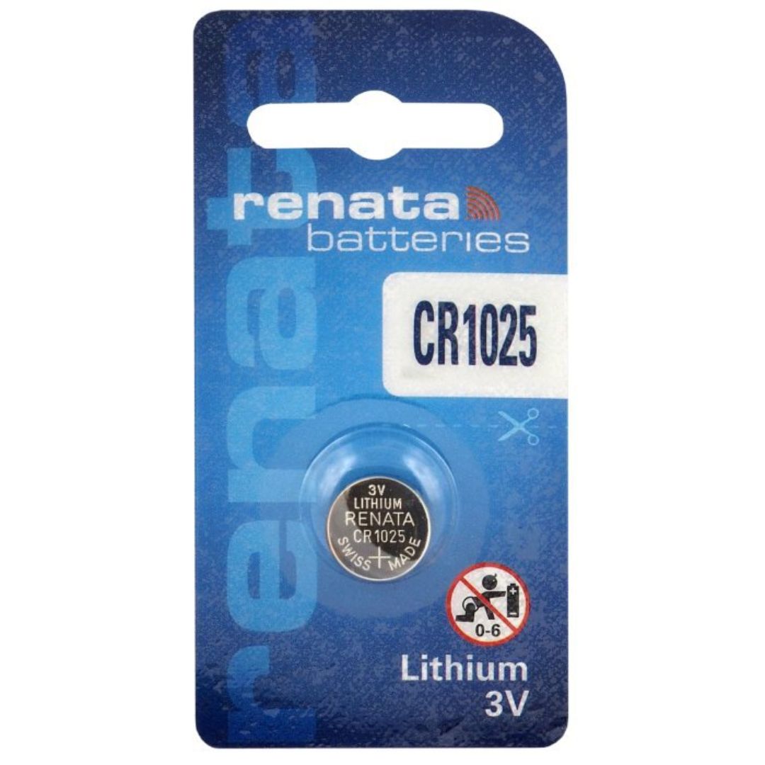 Renata CR1025 Knopfzellen Batterie Lithium