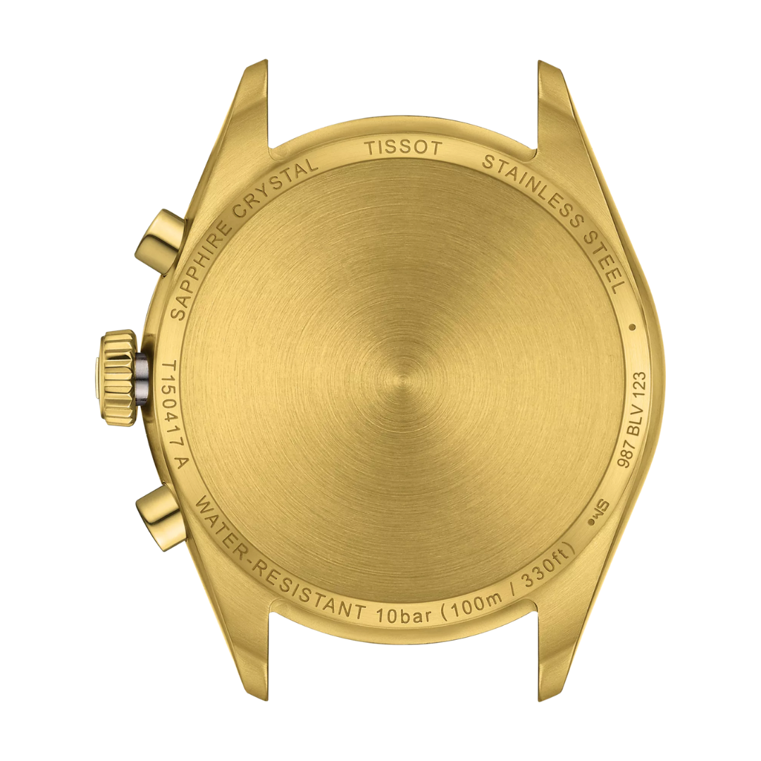 Tissot PR 100 Chronograph 40mm Goldig - T150.417.33.031.00