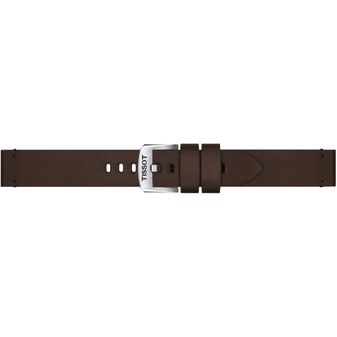 Tissot Synthetikarmabnd 18 mm Braun - T852.048.211-chronolounge