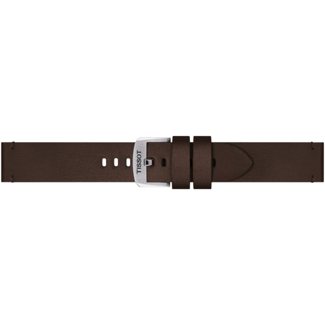 Tissot Synthetikarmabnd 20 mm Braun - T852.048.215-chronolounge