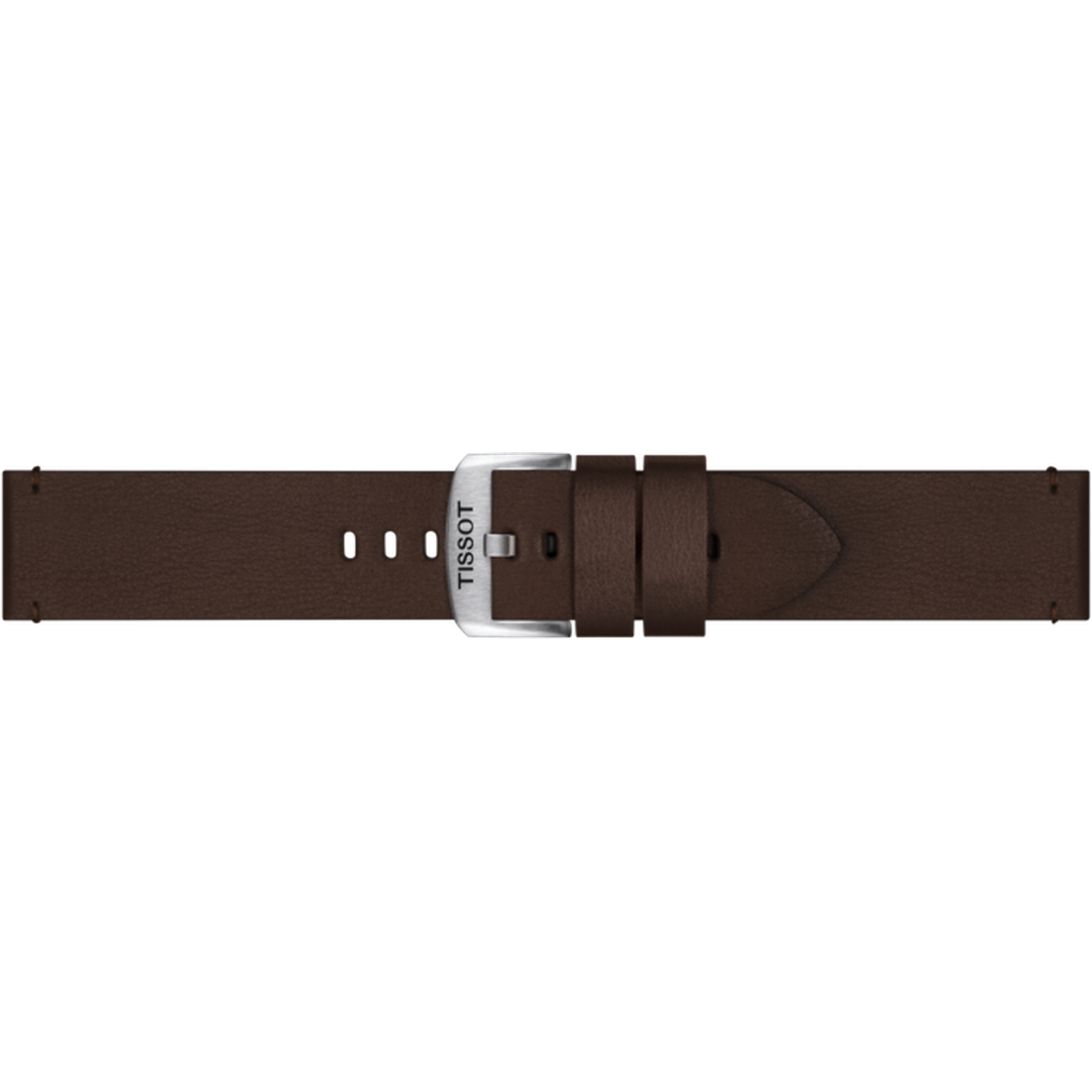 Tissot Synthetikarmabnd 22 mm Braun - T852.048.221-chronolounge