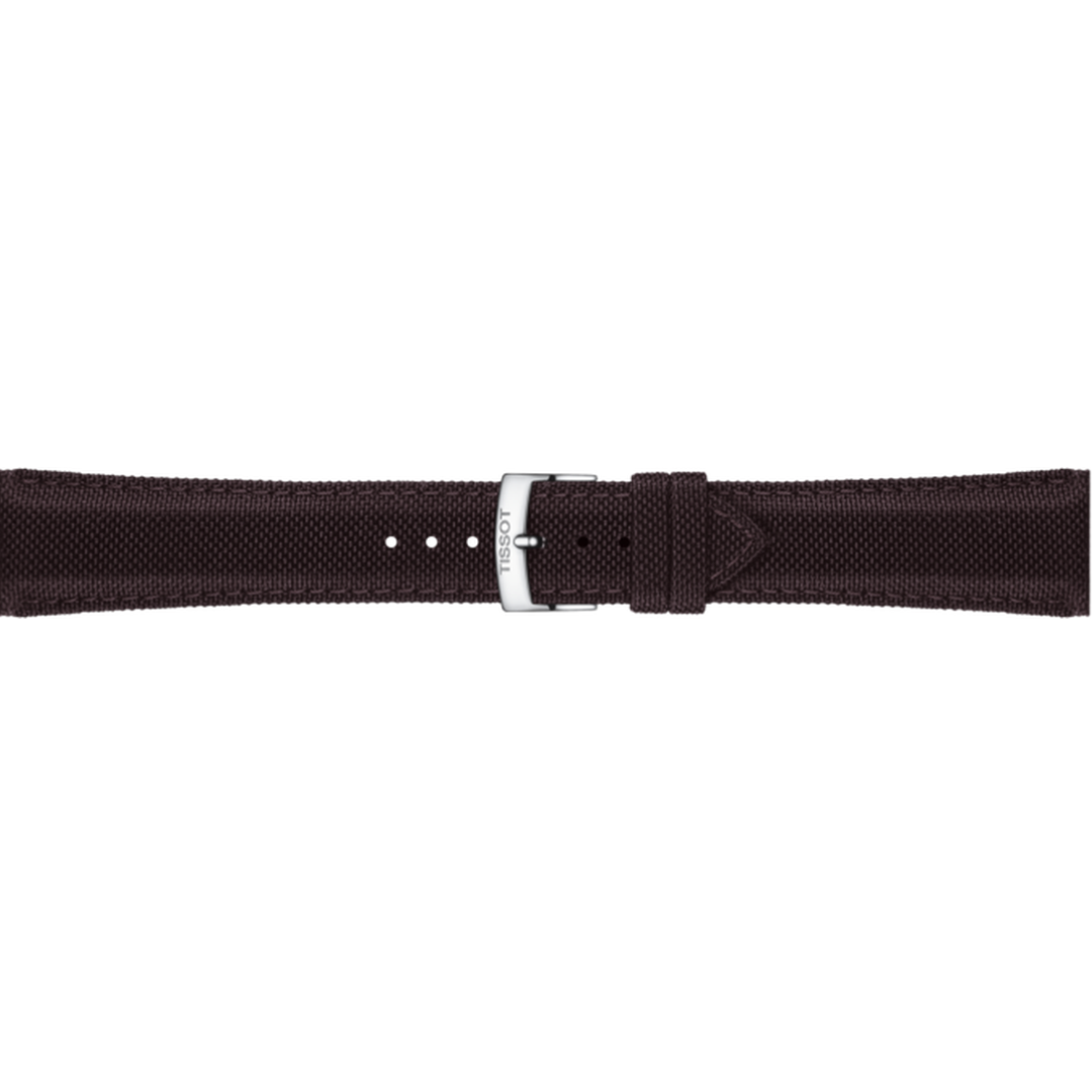 Tissot Textilarmband 21 mm Braun - T852.048.181-chronolounge
