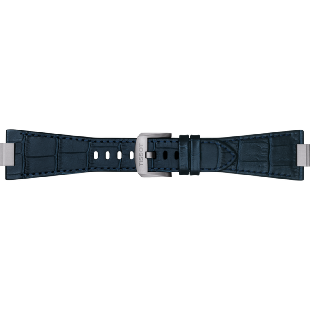 Tissot PRX Lederarmband Ø 40mm Blau - T852.047.701-chronolounge