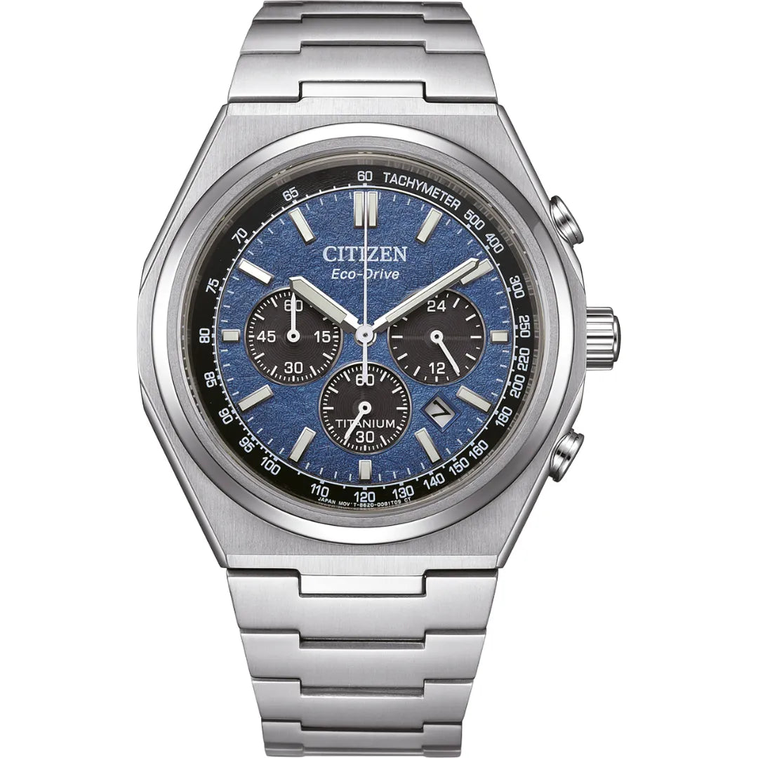 Citizen Titanium Chronograph - CA4610-85L-chronolounge