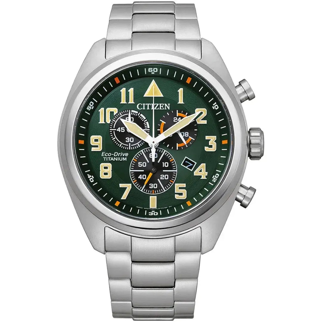 Citizen Super Titanium Chrono Eco-Drive - AT2480-81X-chronolounge