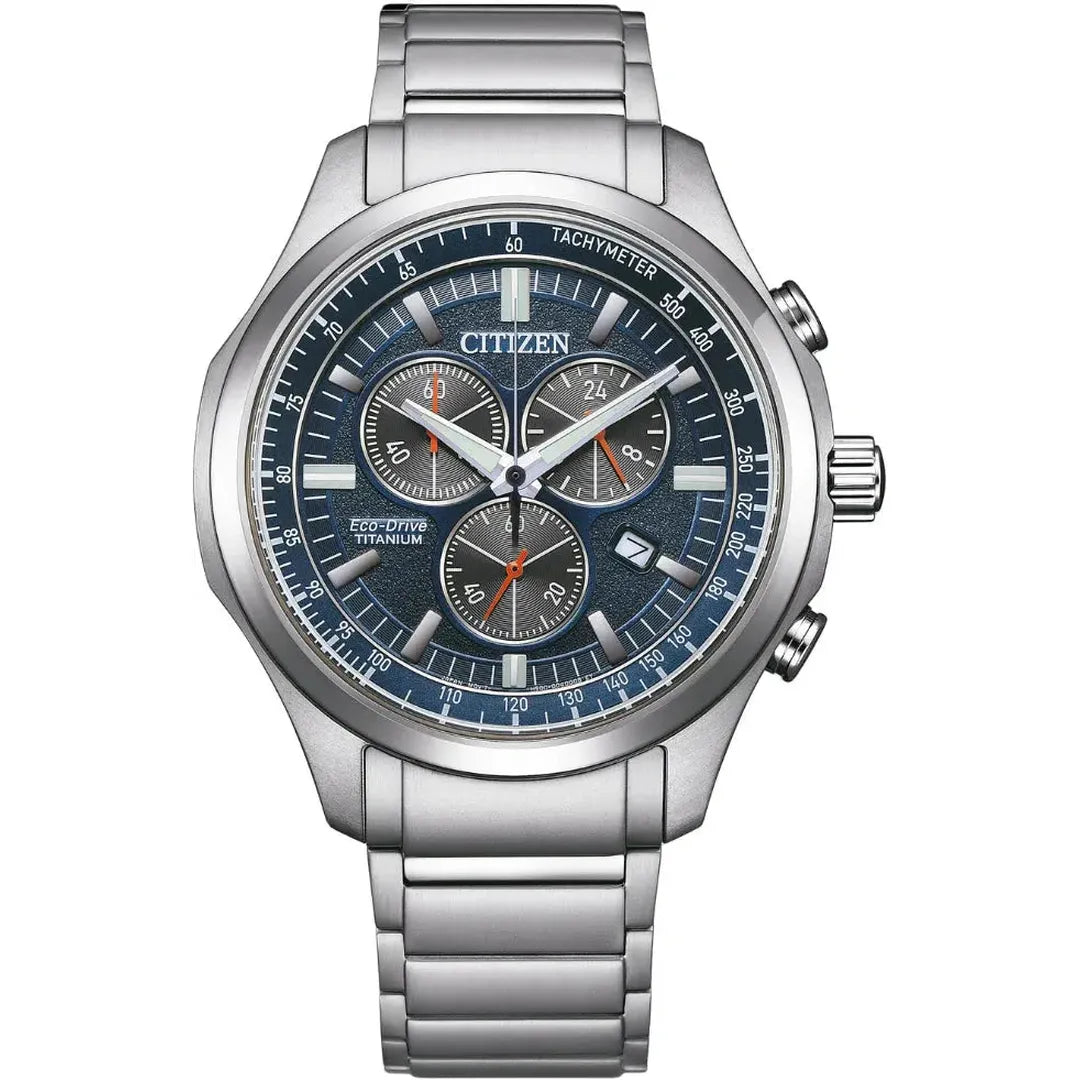 Citizen Super Titanium Sports Chrono Eco-Drive - AT2530-85L-chronolounge