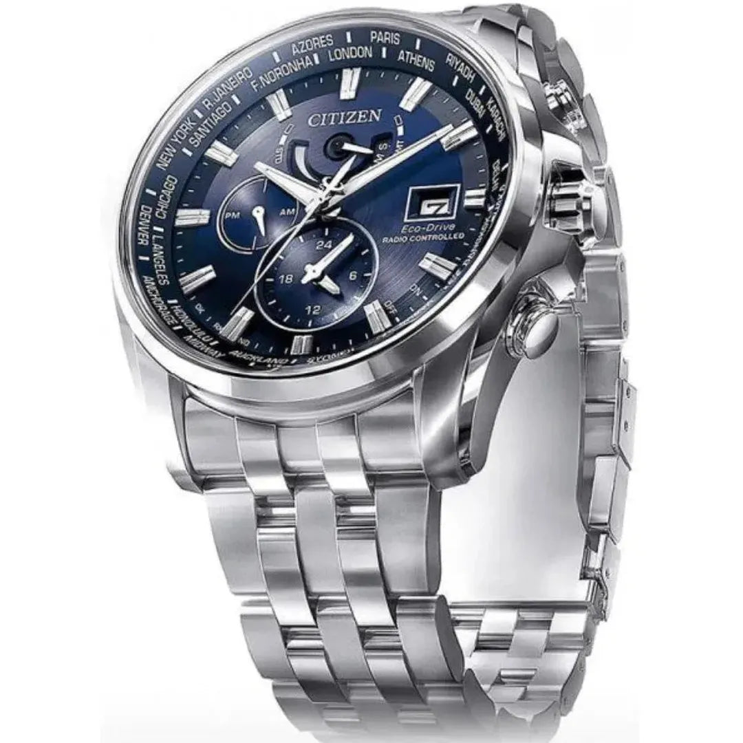 Citizen Dual Time Eco-Drive Radio Controlled - AT9030-55L-chronolounge