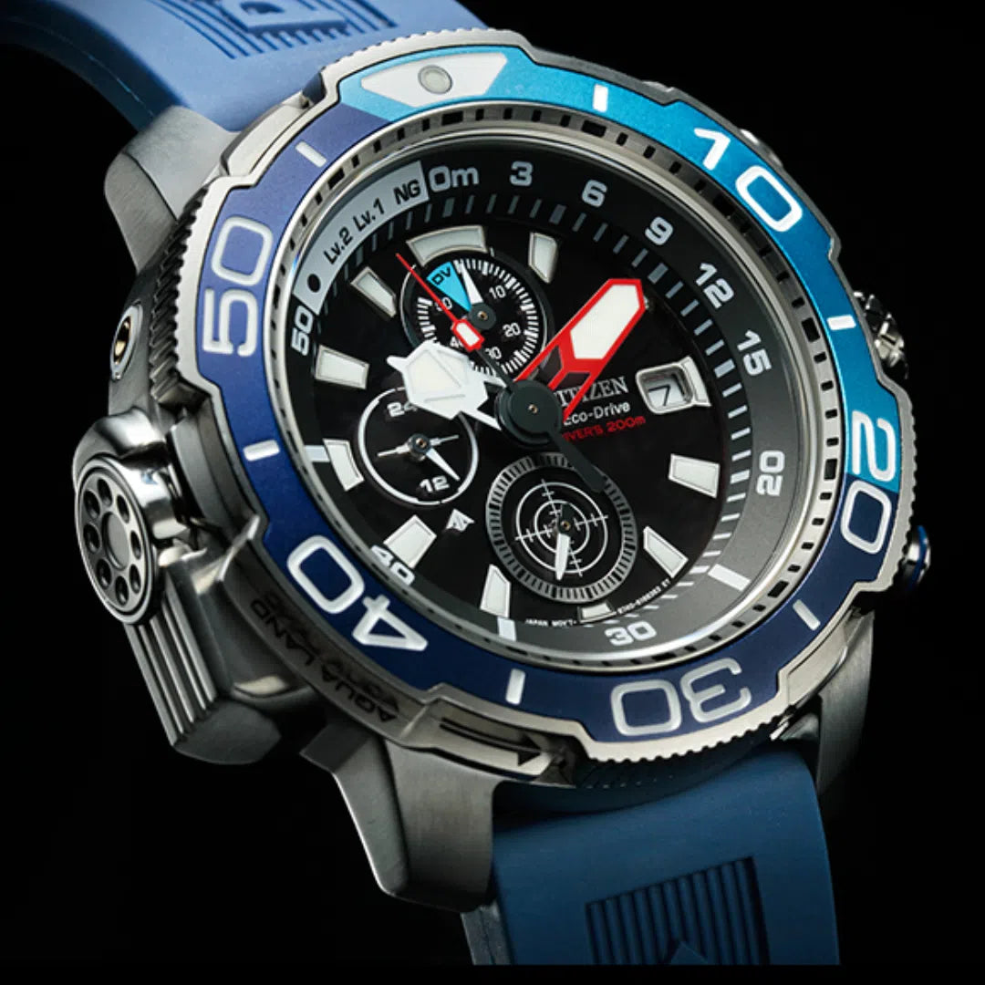 Citizen Promaster Marine Aqualand Diver Eco-Drive - BJ2169-08E-chronolounge