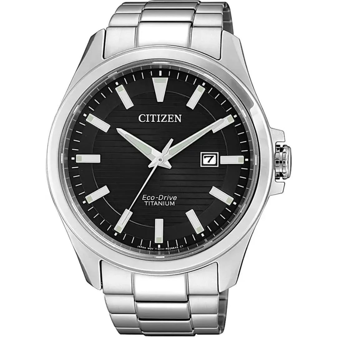 Citizen Super Titanium Eco-Drive Schwarz 43mm - BM7470-84E-chronolounge