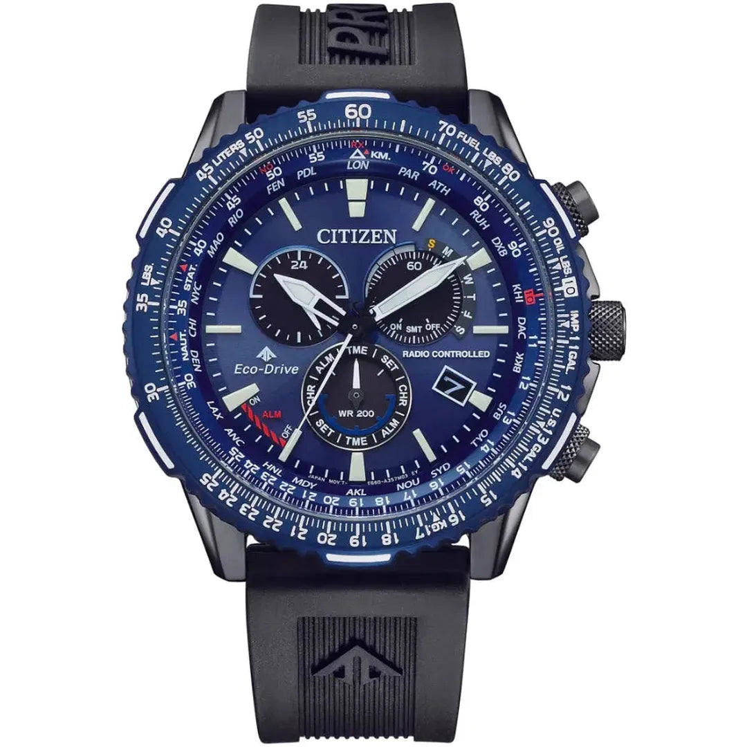 Citizen Promaster Sky Chrono Eco-Drive Radio Controlled - CB5006-02L-chronolounge