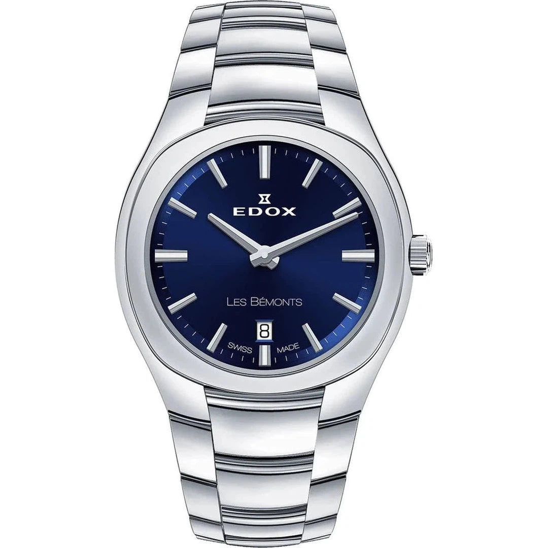 Edox Les Bémonts Date - 57004 3 BUIN-chronolounge