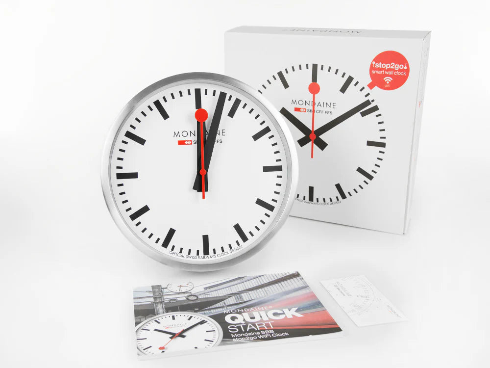 Mondaine Wanduhr Wifi - MSM.25S11-chronolounge
