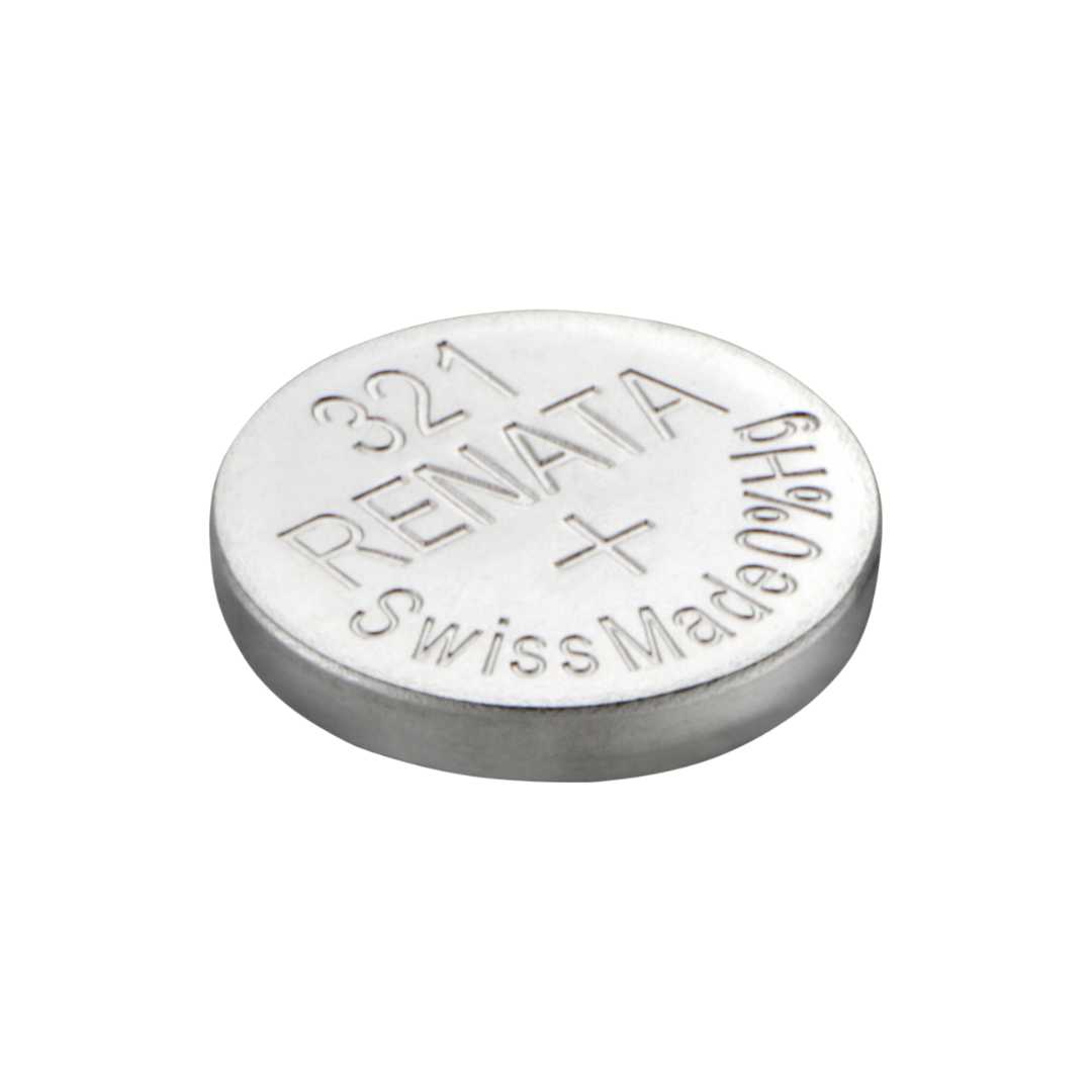 Renata 321 (SR616SW) Knopfzellen Batterie Silberoxid-chronolounge