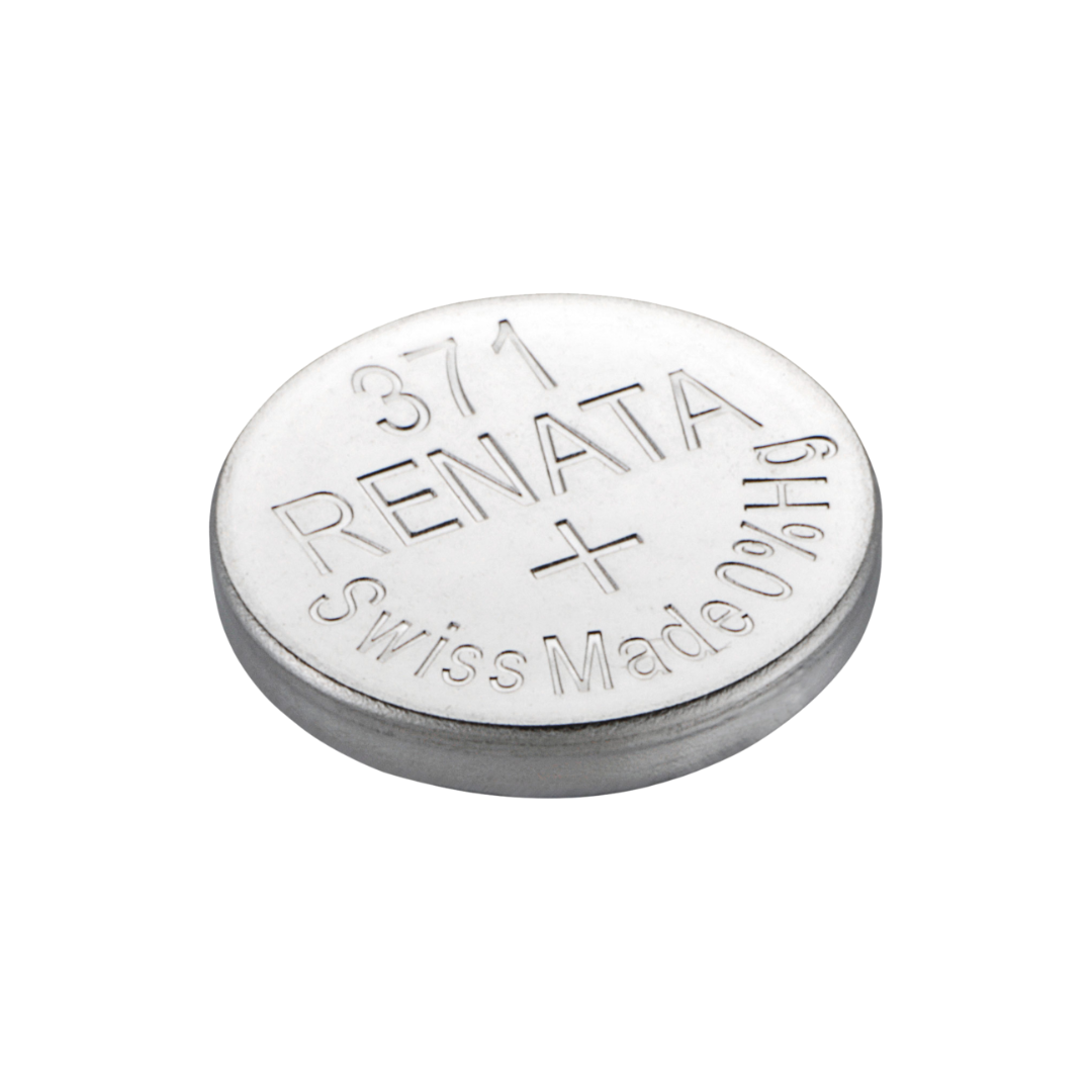 Renata 371 (SR920SW) Knopfzellen Batterie Silberoxid (10er Multipack)-chronolounge