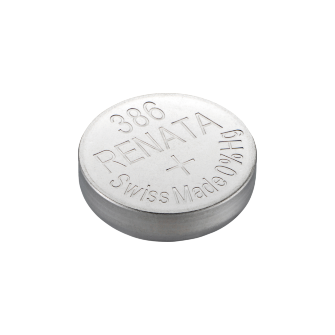 Renata 386 (SR43W) Knopfzelle Batterie Silberoxid-chronolounge