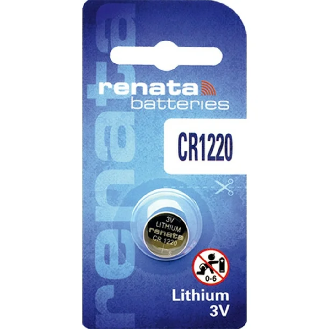 Renata CR1220 Knopfzelle Batterie Lithium-chronolounge