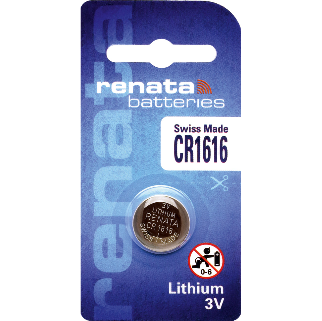 Renata CR1616 Knopfzelle Batterie Lithium-chronolounge