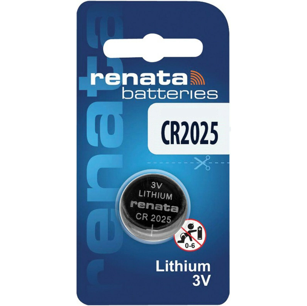 Renata CR2025 Knopfzelle Batterie Lithium-chronolounge