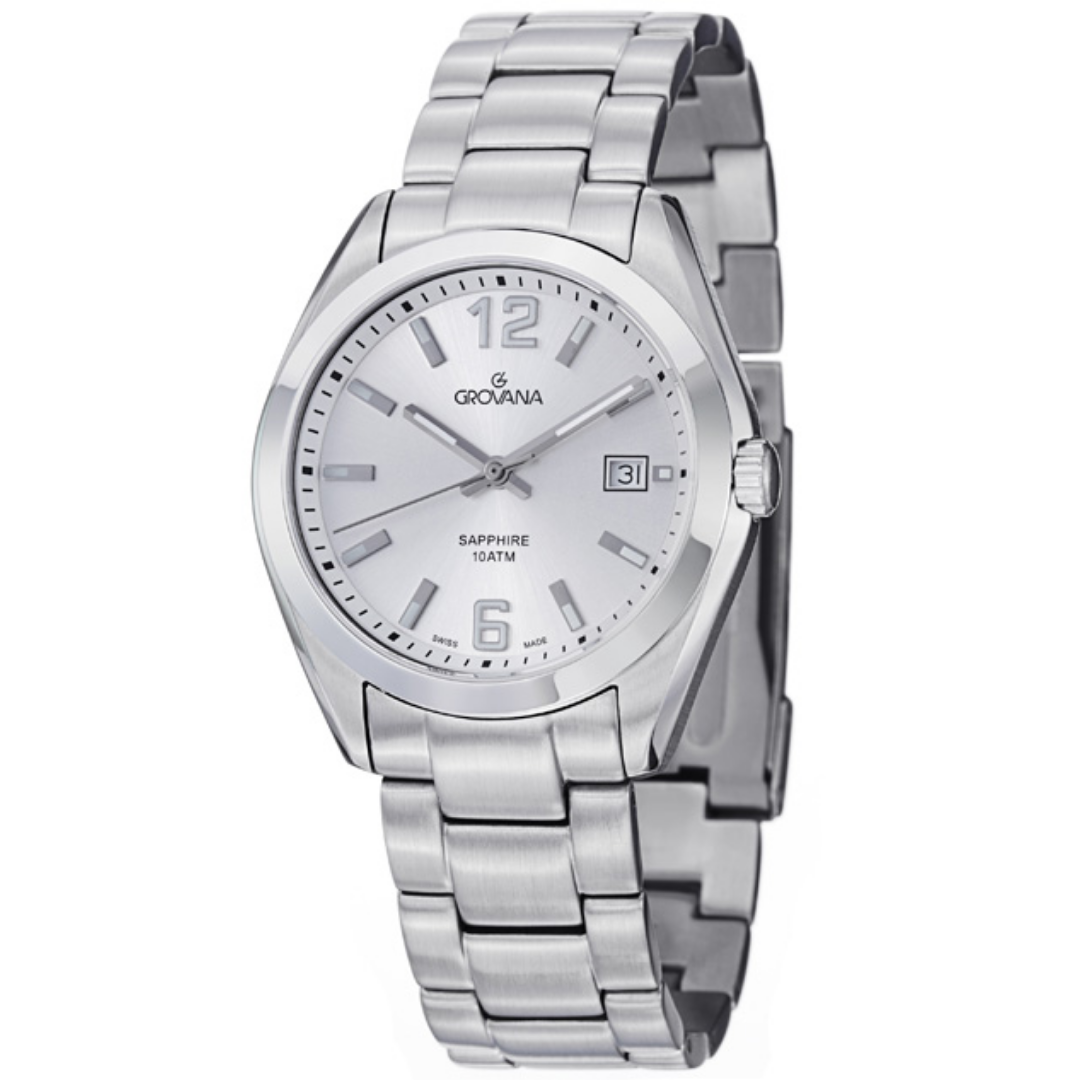 grovana - 1554.1132 Swiss Made Herrenuhr 40 mm