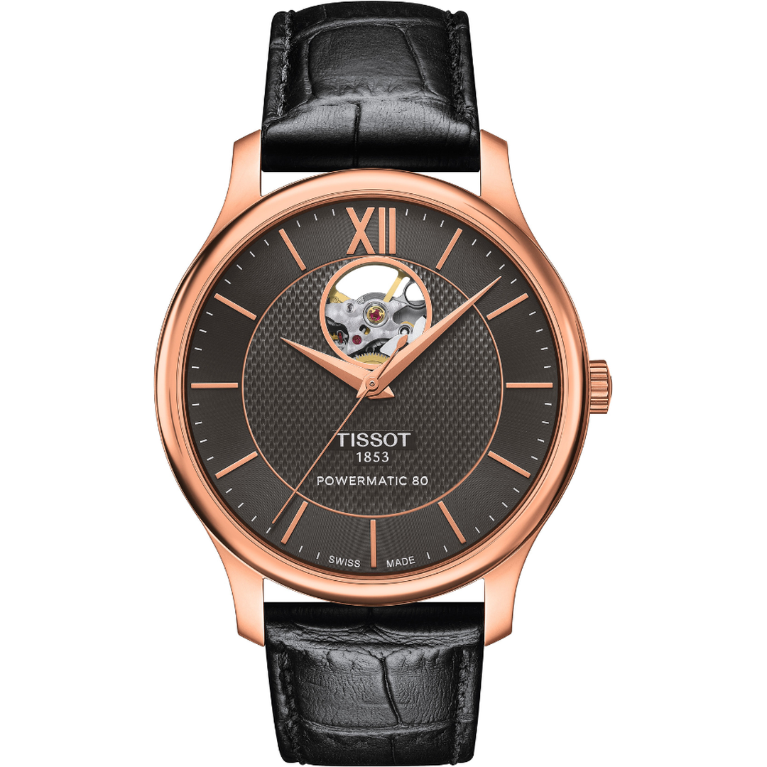 Tissot Tradition Automatic Open Heart - T063.907.36.068.00-chronolounge